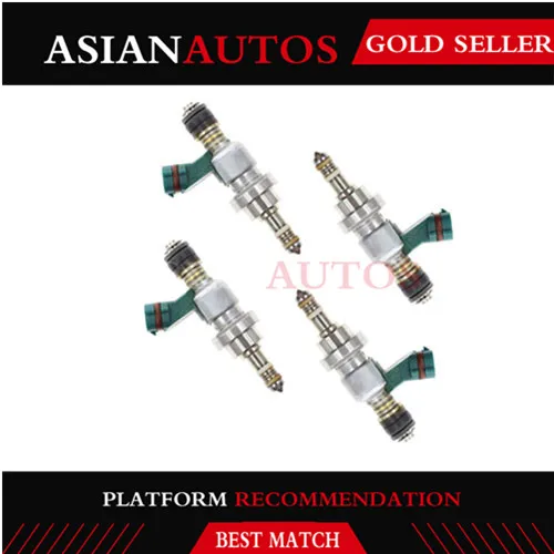 23250-31020 23209-39055-B0 Топливные форсунки подходит для Toyota Lexus IS 250 IS250 GS300 Mark коричневый 4(комплект