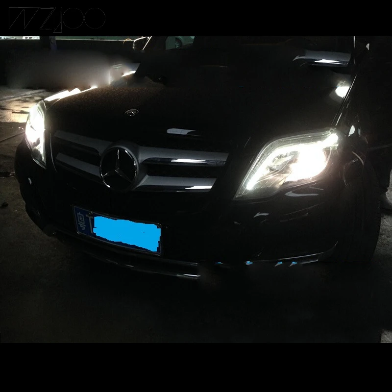 Для Benz 2012-15 автомобильный Стайлинг для GLK260 фара, GLK300 противотуманная фара, 190E, 200 T, 280TE, A200, B180, B200, GLK350 фара