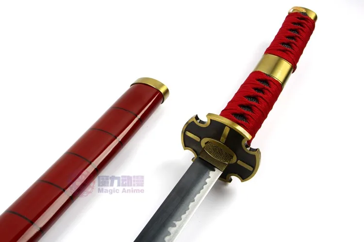 One piece Roronoa Zoro Аниме Реквизит для косплея деревянный меч нож оружие реквизит для косплея для карнавала вечерние мероприятия на Хэллоуин