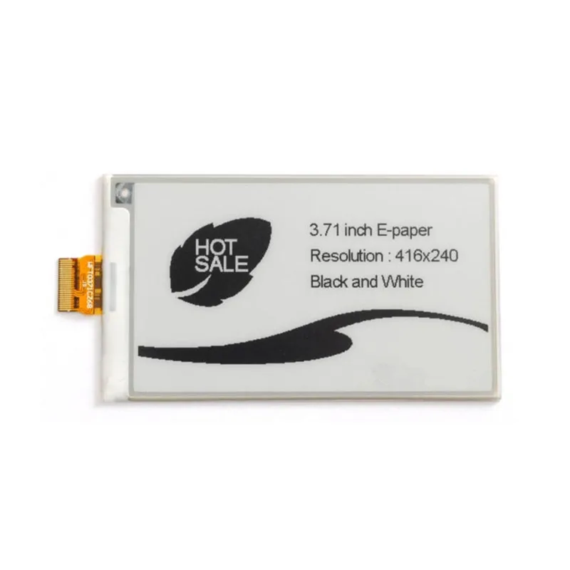 E-Ink 3,71 дюймовый графический ЖК-дисплей 416*240 точечно-матричный SPI Связь 24 pin дисплей экран без сенсорной панели смарт-тег - Цвет: Epaper