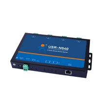 USR-N540 4 Seriële Poorten RS485 Ethernet Tcp/Ip Converter Apparaat Server Modbus Rtu Om Tcp