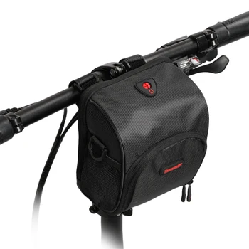 

Bike Front Tube Bag Waterproof Bicycle Handlebar Basket Pack Cycling Hiking MTB Front Frame Pannier Bicycle Accessories