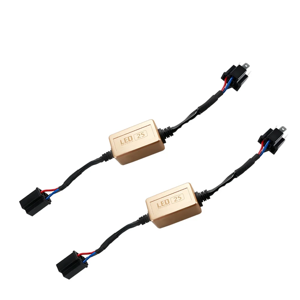 2 шт. мини Canbus H1 H3 H7 H11 9005 9006 автомобильный резистор отклонение от ошибок
