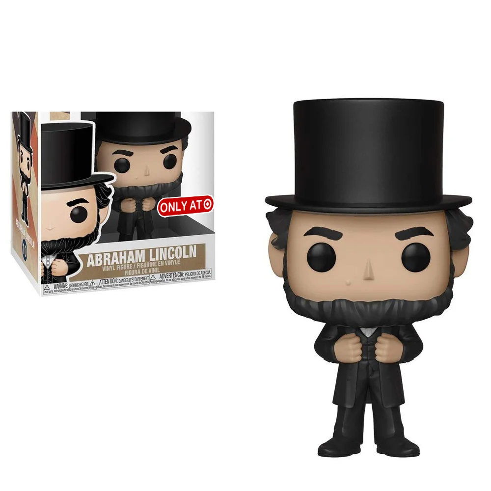 Funko Авраам Линкольн виниловые экшн-фигурки brinquedos коллекционные модели игрушек |