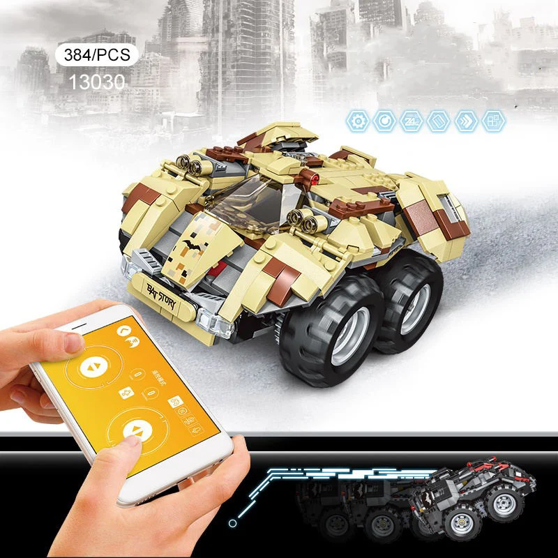 

NEW RC Car Building Blocks Model Remote Series Mobile Car Set Educational Toys Small Particle Bricks Compatible BIRTHDAY GIFT