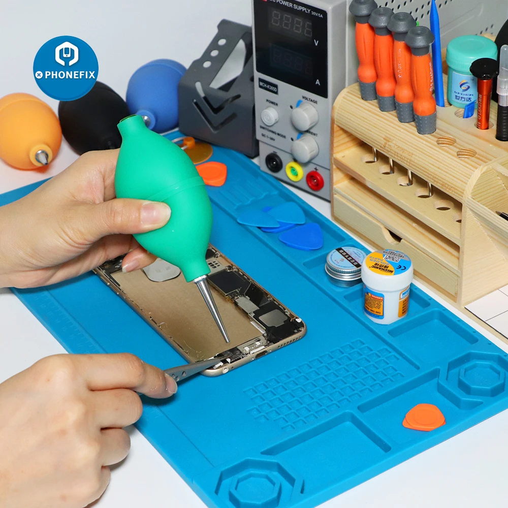 2 In 1 Phone Repair Dust Cleaner Air Blower Ball Cleaning Pen Hand Tools For Phone PC Keyboard Dust Removing Camera Lens Clean - Image 6