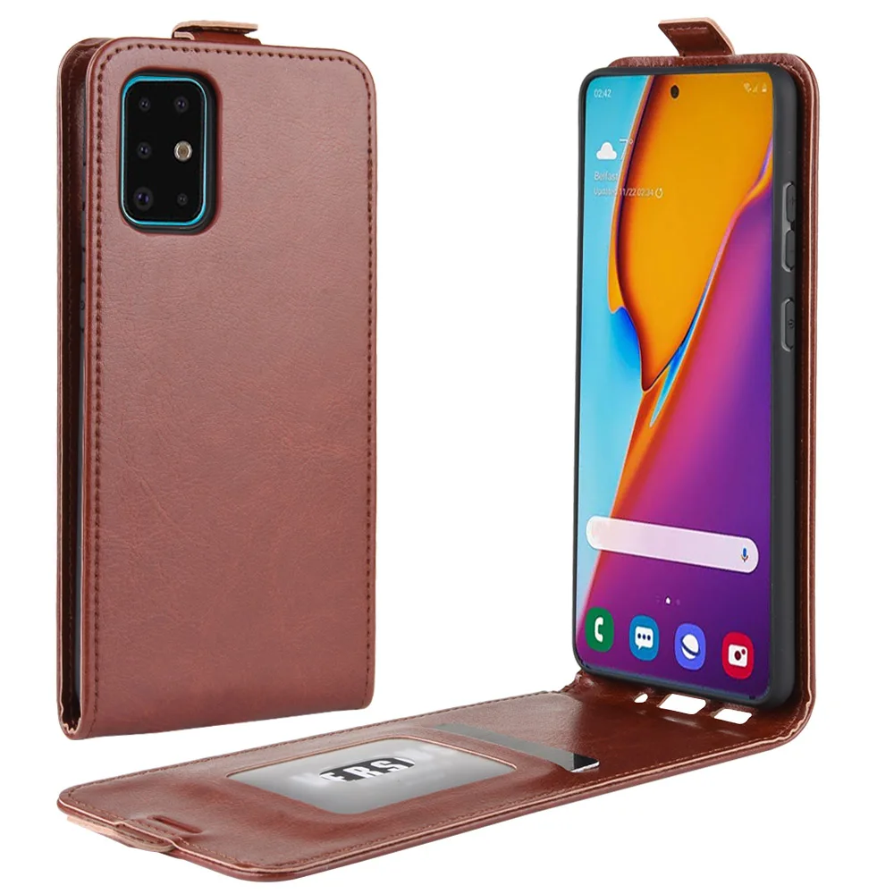 Роскошный флип чехол из искусственной кожи с вертикальным открытием для Samsung Galaxy
