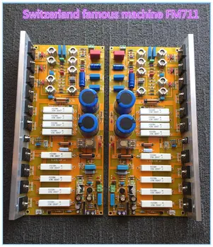 

1: 1Imitation Switzerland FM711 HIFI level power amplifier board plate 250W + 250W RCA single-ended input Edition