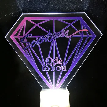 

KPOP SEVENTEEN Group Concert Light Stick Album Concerts Lamp Lightstick Fluorescent Stick Peripheral Emergency Light