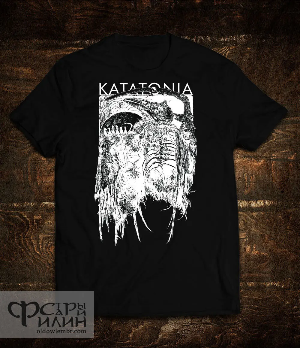 

T-Shirt Katatonia Doom Death Metal Depressive Rock Band. 2019 Unisex Tee