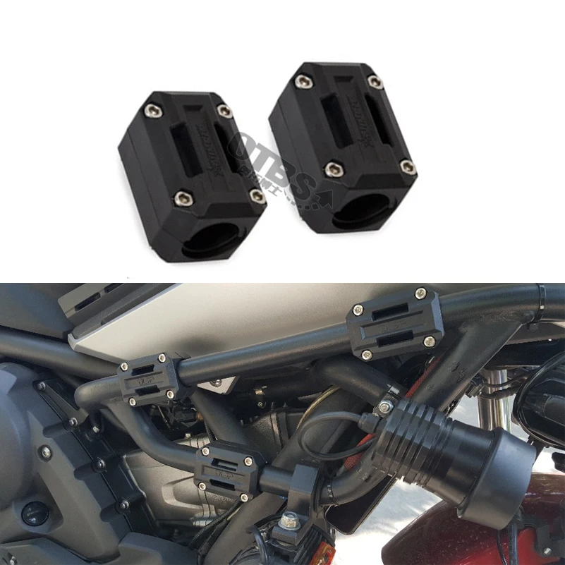 

Moto Engine Guard For BMW R1200GS LC adv F700GS F800GS Bumper Protection Decorative Block 22-28mm Crash Bar