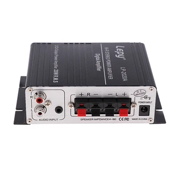 

Lepai LP-2020A DC 12V 50W Hi-Fi Stereo Audio Amplifier Amp For IPod MP3 Phone