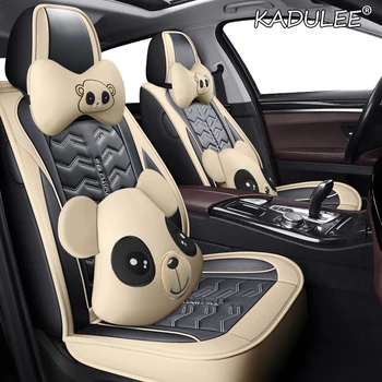 

KADULEE Leather car seat covers For Lexus All Models ES IS-C IS LS RX NX GS CTH GX LX RC RC-F auto accessories car-styling