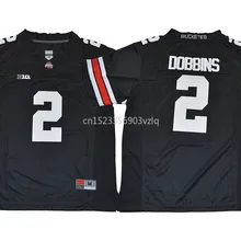 Новое поступление высокое качество штат Огайо Доббинс#2 Haskins JR.#7 Эллиотт#15 футболка колледжа Ограниченная серия трикотажные изделия S-XXXL