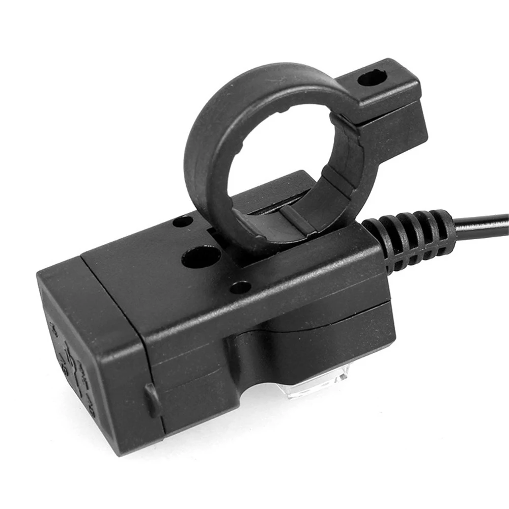 Прочный мотоцикл двойной USB зарядное устройство маленькая Талия автомобиль скутер автомобиль мобильный телефон зарядное устройство практичный мотоцикл мобильный телефон зарядное устройство