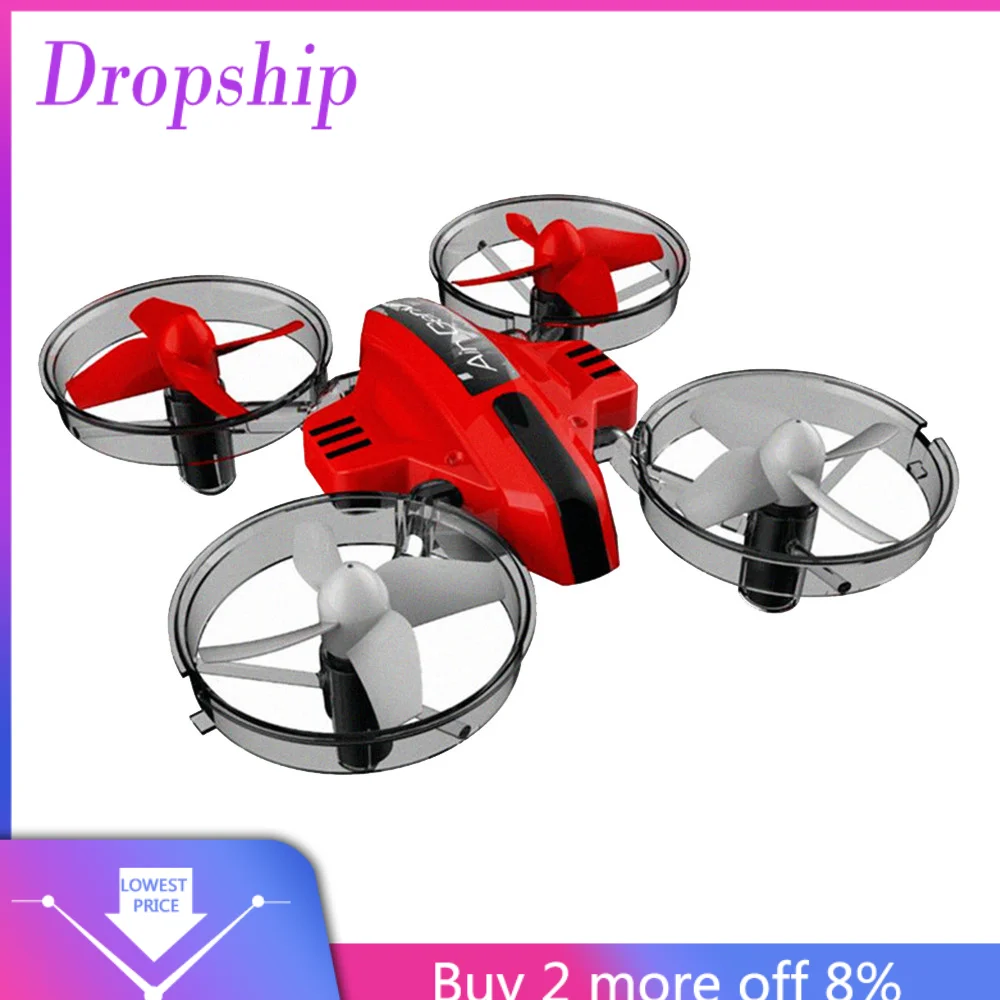 Boy Gift 3 In 1 Sky Mode Remote Control RC Land Drone Hovercraft Fixed Wing Glid Drone Quadcopter children kids toys FoldableE30