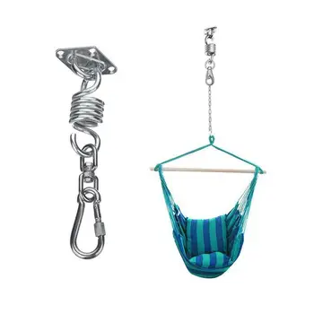 

Swivel Hook for Hammock Swing Chair Stainless Steel Hanging Seat Accessories Kit Hammock Chair Hanging Kits Hardware Hools-