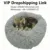 VIP Link Pet Dog Bed For Large Big Small Cat House Round Plush Mat Sofa Dropshipping Center Best Product Find Selling