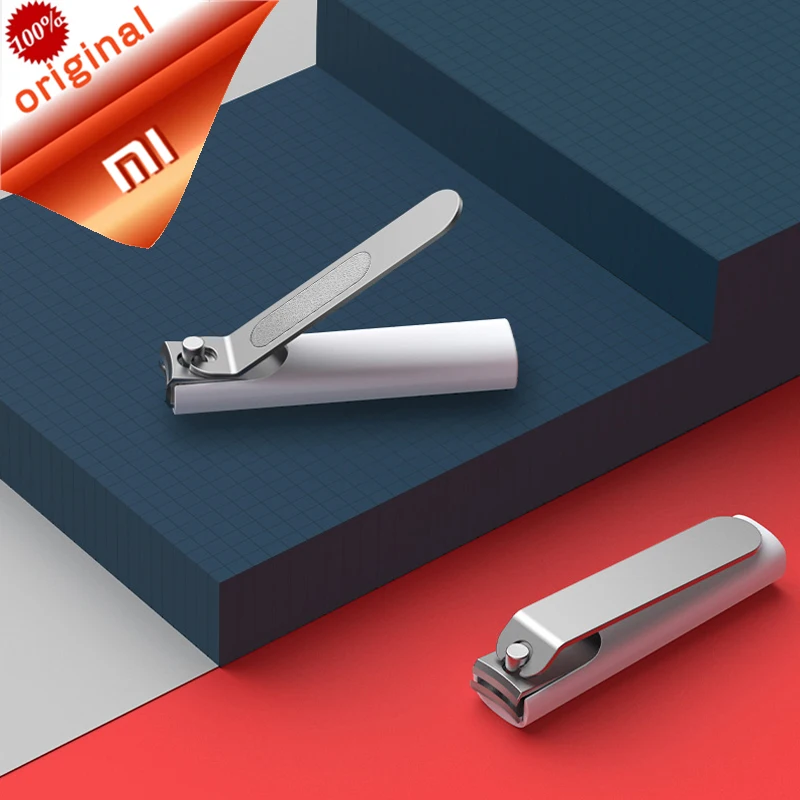 Xiaomi Mijia машинка для стрижки ногтей из нержавеющей стали с защитой от брызг портативный маникюрный триммер для ногтей Высокое Качество Машинка для стрижки ногтей