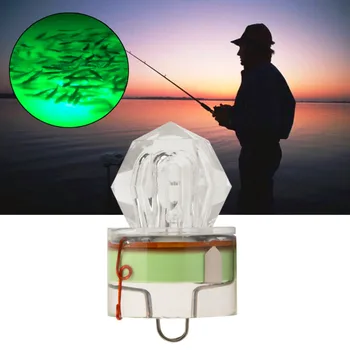 

5 Colors LED Deep Underwater Diamond Fishing Flashing Light Bait Lure Squid Strobe