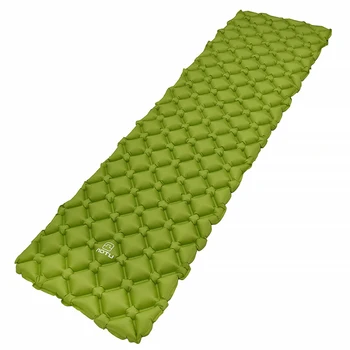 

Outdoor Inflatable Single Mat Camping Beach Sleeping Pad Mattress Moisture-Proof Multi-purpose Camping Mat