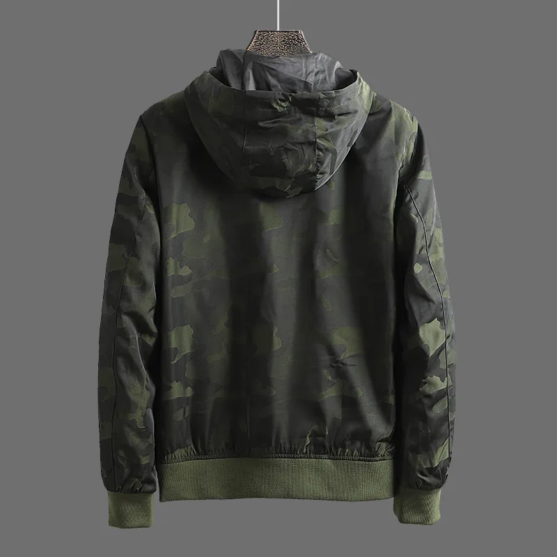 

He66 Follett Offer Early Spring New Style Fashion Casual Hooded Camouflage Jacket Men's Fashion