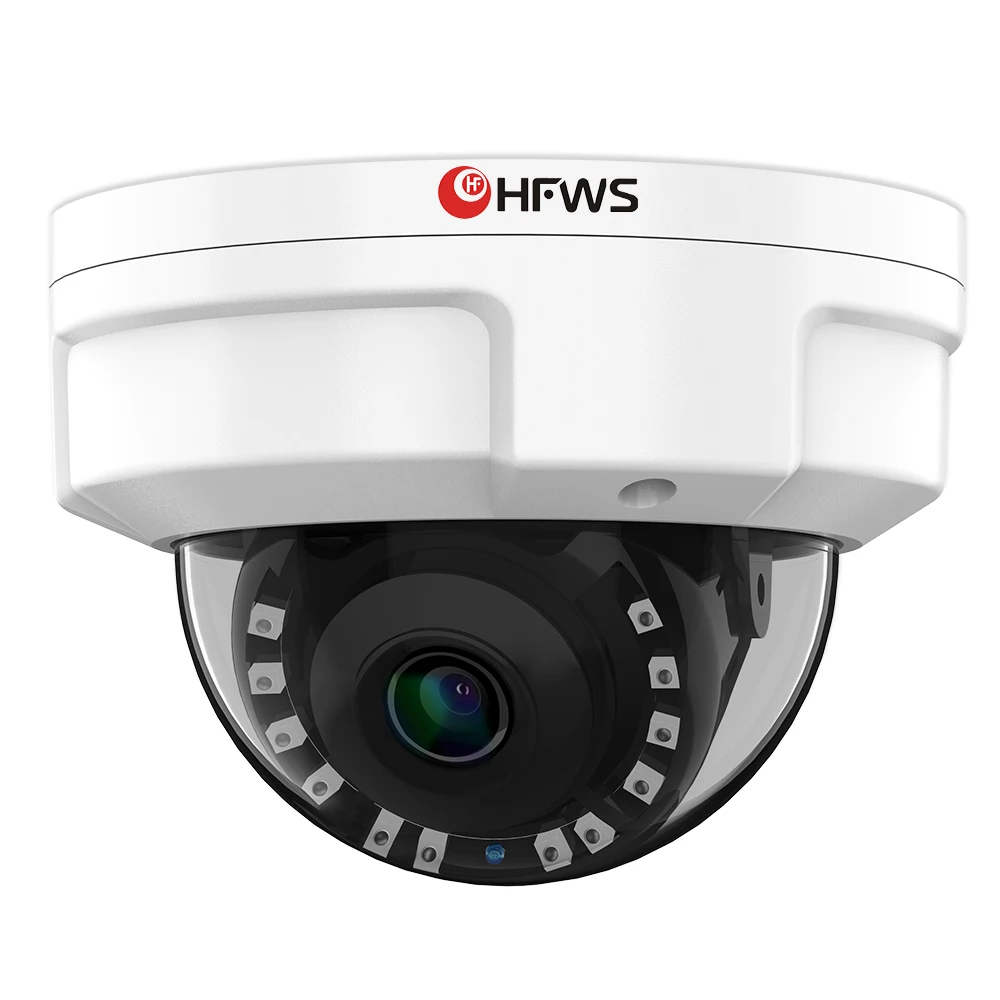 HFWS-cámara de vigilancia IP para exteriores, 5MP, Onvif, POE, HD, Cctv, a prueba de vandalismo, impermeable, sistema NVR, cámara de IA