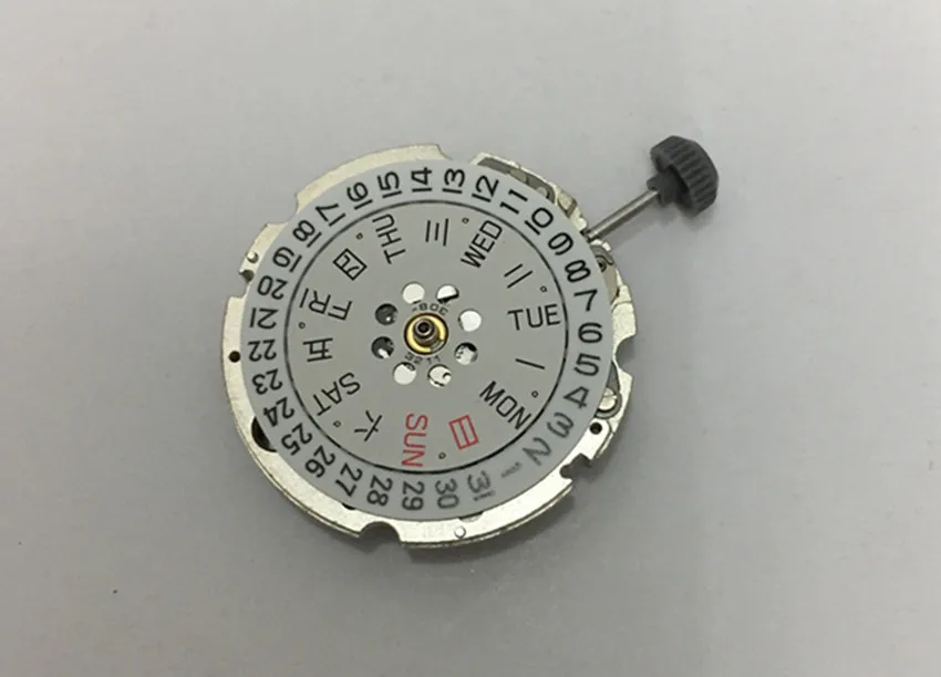Watch accessories Japan MIYOTA 8200 movement dual calendar white machine | Наручные часы