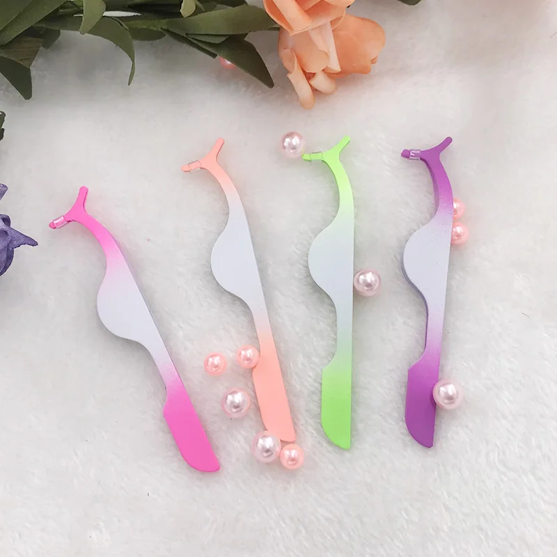 20/50/100 pcs Mink False Eyelashes Extension Gold Rose Gold Tweezers 20/50/100 pcs Mink False Eyelashes Extension Gold Rose Gold Tweezers