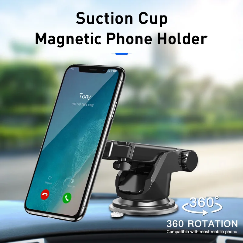  Baseus Telescopic Car Phone Holder For iPhone Cell Mobile Phone Windshield Dashboard Suction Cup Ca