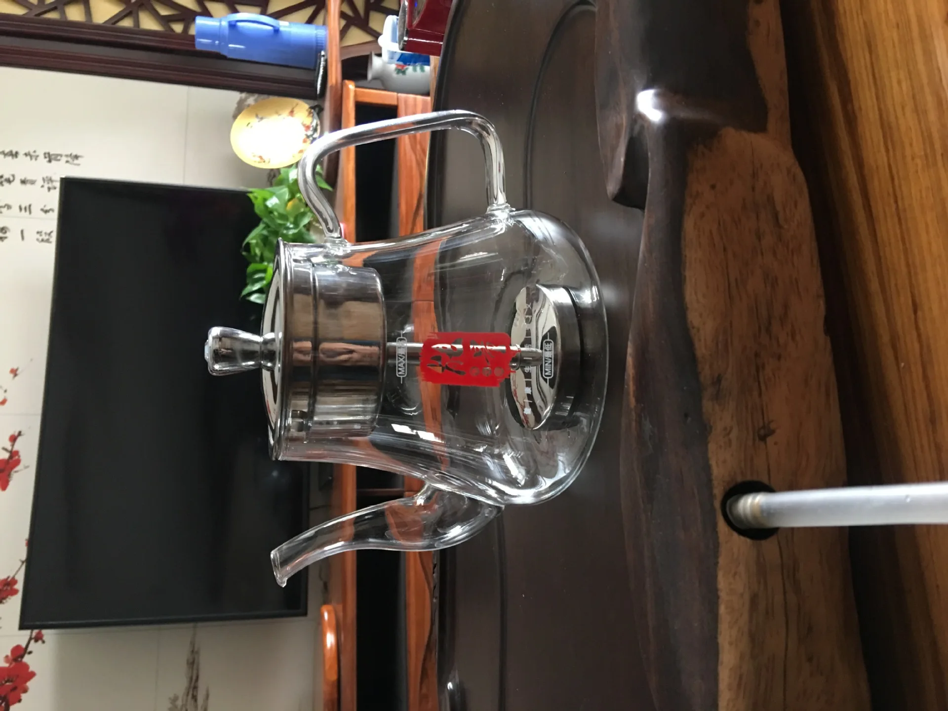 Thick Glass Teapot Boiling Black Tea Only Glass Steam Teapot Inner Wearing Teapot Boiling Glass Pot