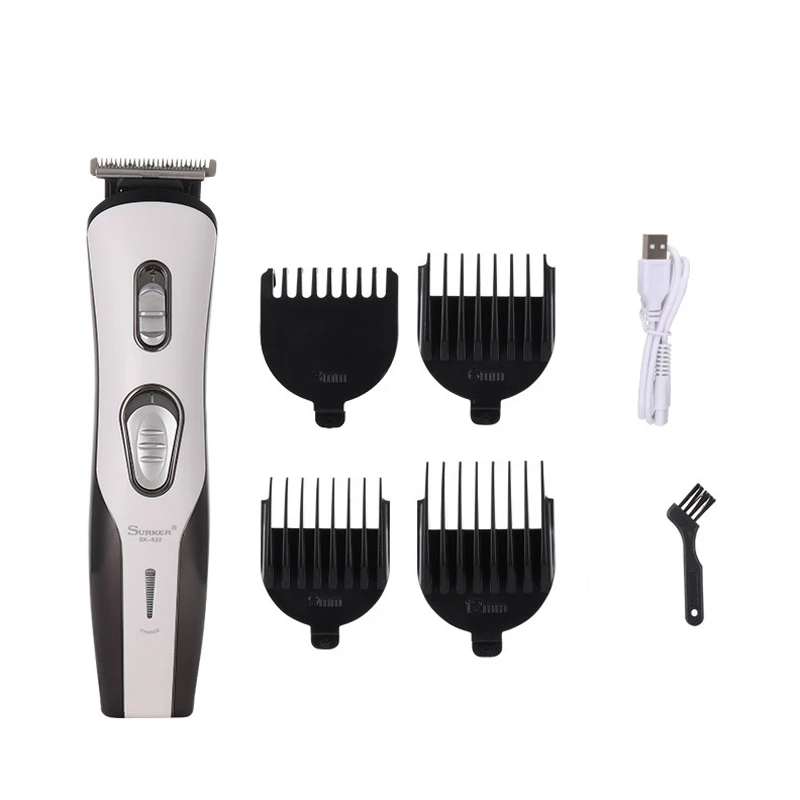 Surker Hair Trimmer Sk822 Usb Rechargeable Hair Clipper Haircut Machine Beard Trimmer Hair