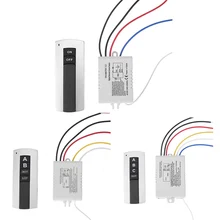 Télécommande sans fil 1/2/3 canaux ON/OFF 220V, interrupteur récepteur émetteur pour lampe, équipements électriques