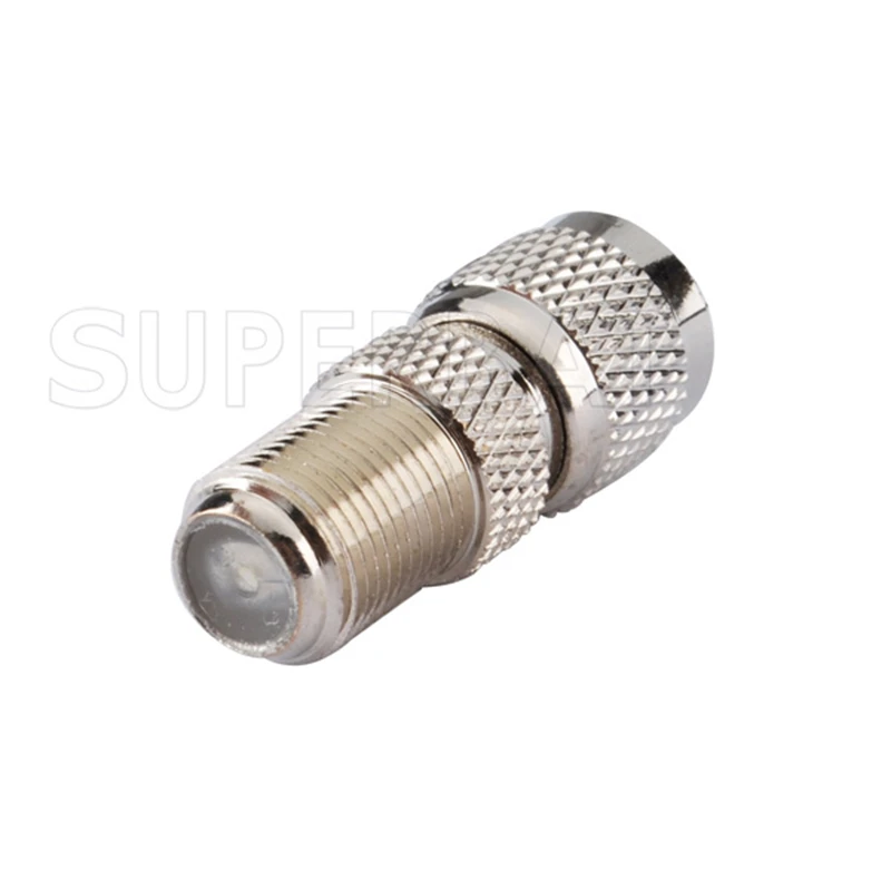 Superbat Mini UHF штекер к F разъему прямой для беспроводного RF адаптера