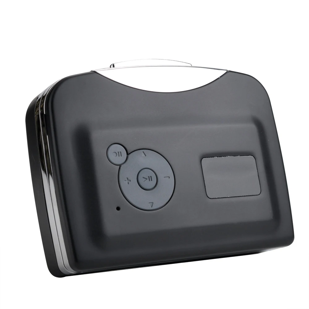 Summer O-neck Short Sleeve Tshirt Tee Streetwear ?Portable Audio Tape Converter Cassette Player with Headphones Tapes to MP3 Format No PC Required