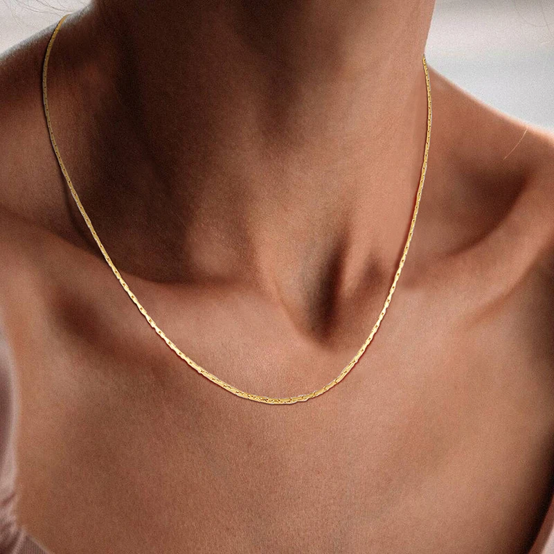 Buy Tiny Clavicle Choker Chain Necklace 