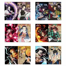 Kimetsu No Yaiba – sac à documents, classeur A4, Anime Demon Slayer, fournitures d'apprentissage pour l'école et le bureau