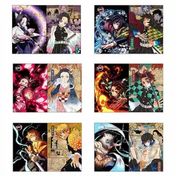 Kimetsu No Yaiba – sac à documents, classeur A4, Anime Demon Slayer, fournitures d'apprentissage pour l'école et le bureau 