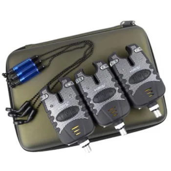 

Carp Bite Alarm Durable LED Indicator Accessories Waterproof Illuminated Fishing Swinger Set Tools Battery Operated Electronic