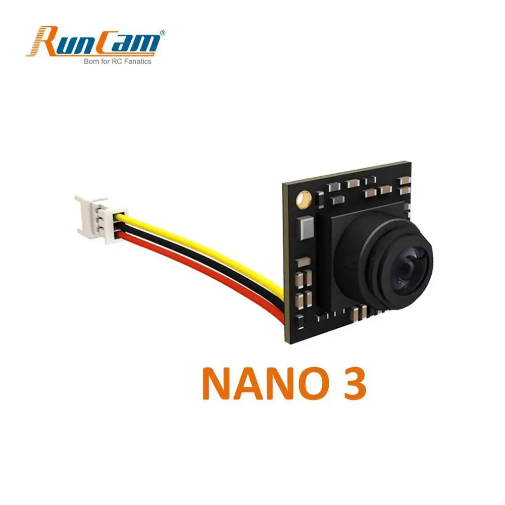 RunCam Nano 3 1/3 '魸TVL 1 1g ульсветильник FOV 160 градусов широкоугольная NTSC CMOS FPV камера