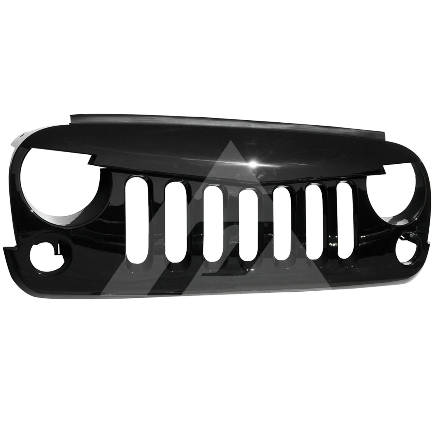 Для 2007 2008 2009 2010 2011 2012 2013 Jeep Wrangler JK «Angry Bird» черно Упакованные решетка