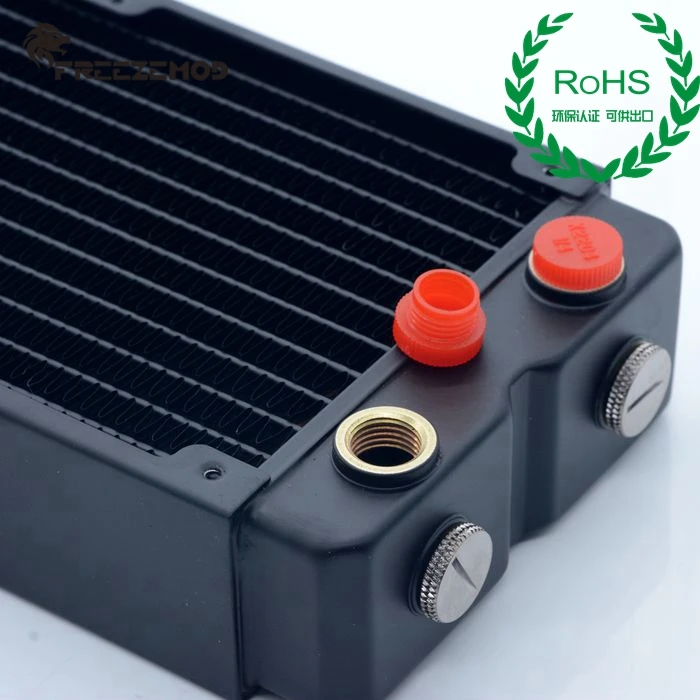 FREEZEMOD pc water cooler copper radiator double layers 45MM thick