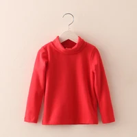 Turtleneck Baby Girls Sweater 4-12 Years Kid Tops Casual Toddler Cotton Autumn Costume Kids Clothes for Girls Boys Clothing 5