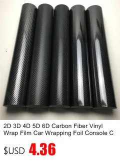 2D 3D 4D 5D 6D High Gloss Carbon Fiber Vinyl Wrapping Film For Car Vinyl Wrap Sheet Laptop Skin Phone Cover Motorcycle