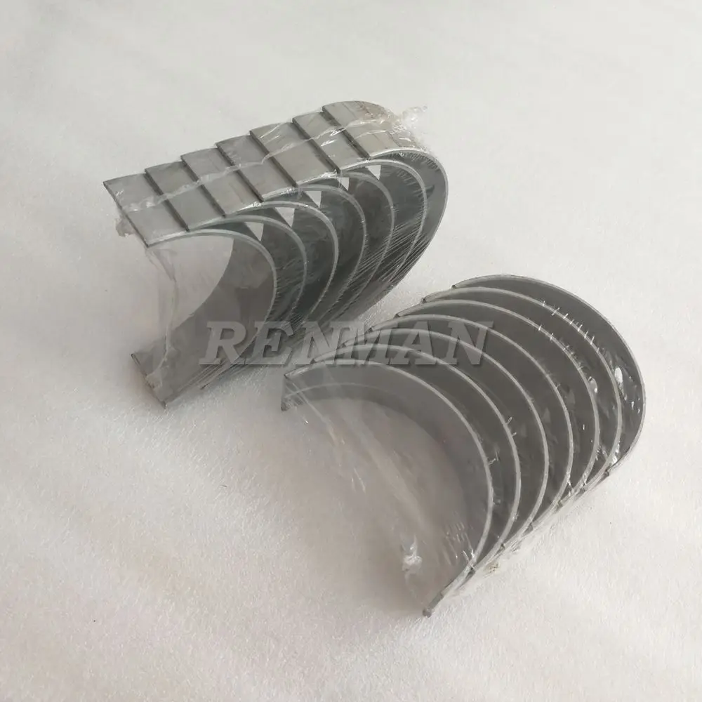 QSX15 ISX15 Engine Crankshaft Main Bearing Set Standard 3800298 3678555 3678556 3680202