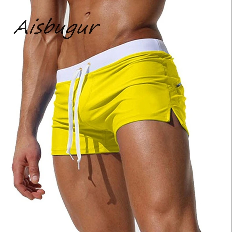 7 цветов одежда для плавания для мужчин летний купальный костюм Maillot De Bain купальные костюмы для мальчика шорты Боксеры плавки для плавания Surf Banadores mayo sungas