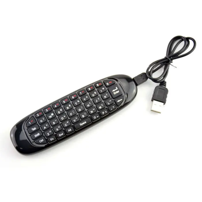 2,4G Air mouse перезаряжаемая Беспроводная Клавиатура дистанционного управления для Android tv Box компьютера AS99
