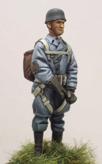 Unassambled 1/35 современный десантников воротник-стойка (1 на рисунке) статуэтка в виде