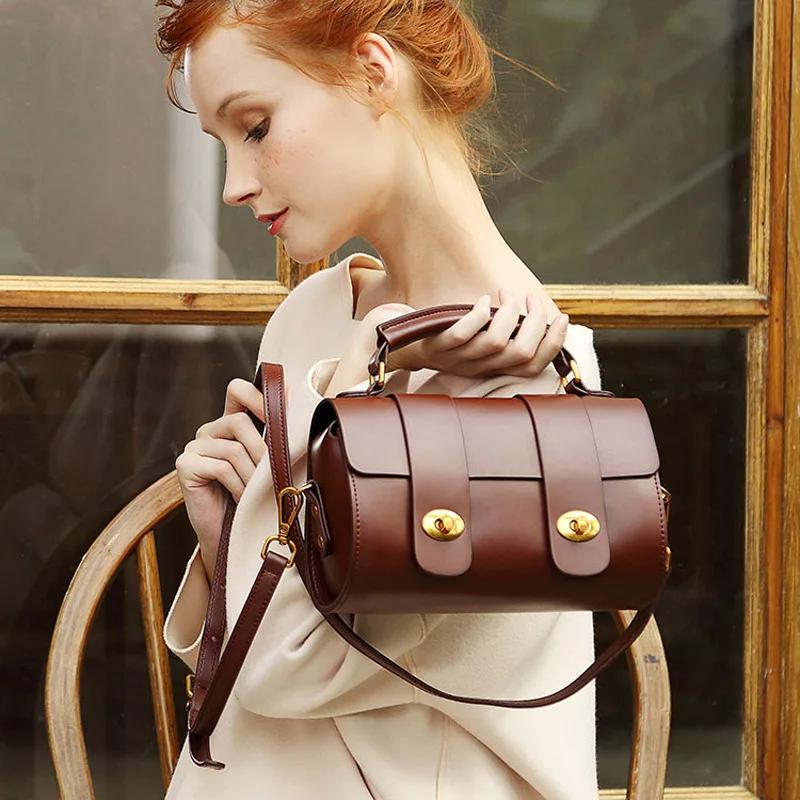 

Bag Girl New Leather Women's Bag Fashion Bag Shoulder