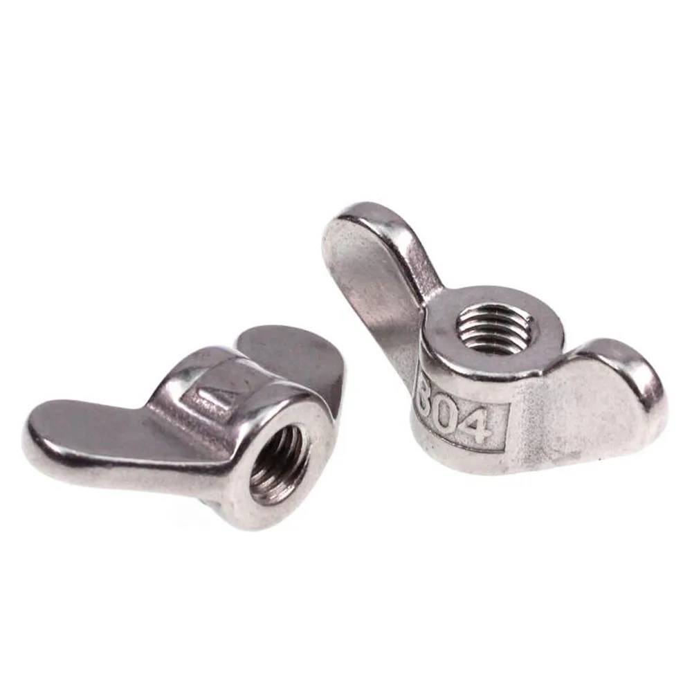 Wkooa 304 Stainless Steel Wing Nuts M4-M24